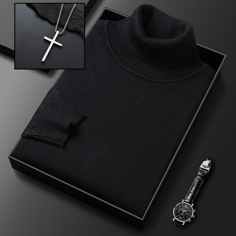 Premium høyhalstrøye for menn