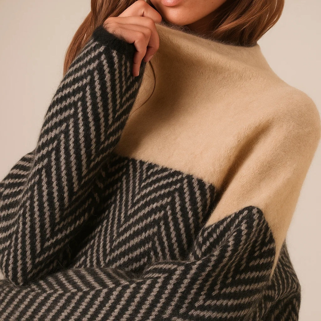 Stefanie™ | Myk høyhalset genser