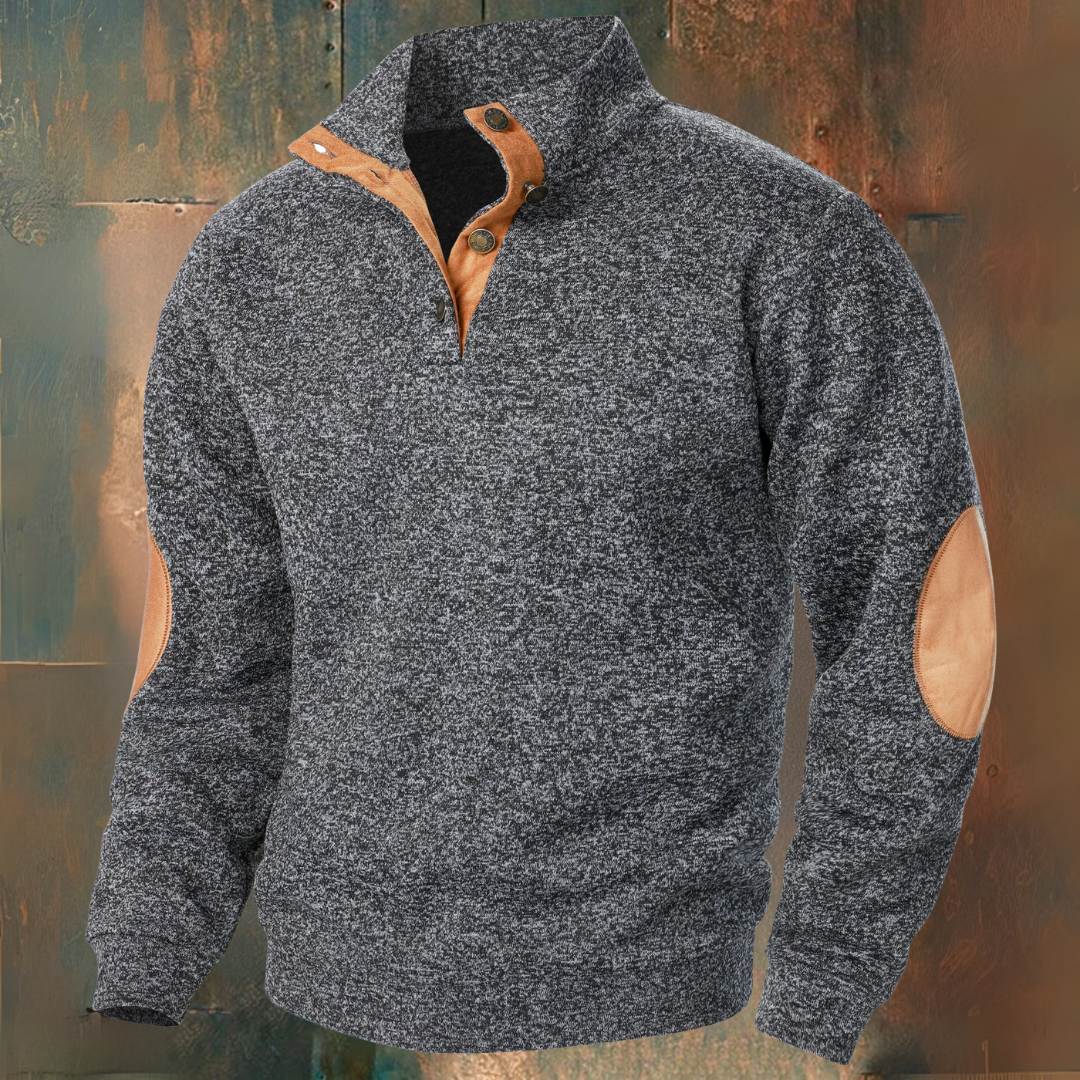 Bastien™ | Vintage-inspirert trykket genser