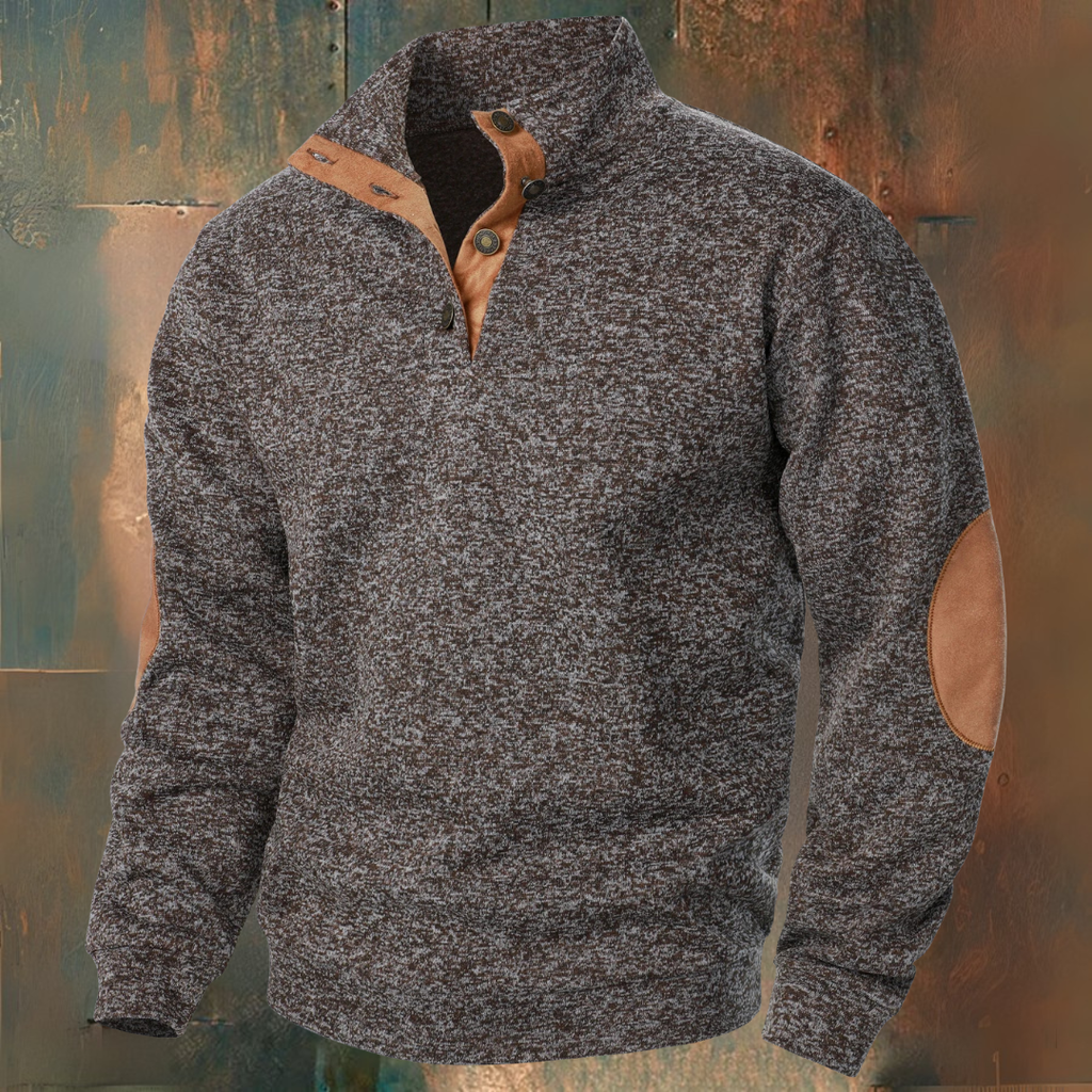 Bastien™ | Vintage-inspirert trykket genser